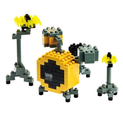 Конструктор 'Барабаны' из серии 'Музыкальные инструменты', nanoblock [NBC-024] Конструктор 'Барабаны' из серии 'Музыкальные инструменты', nanoblock [NBC-024]