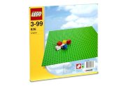 * Дополнение к конструкторам 'Строительная пластина 32х32', зеленая, Lego Creator [626]