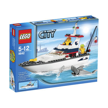 * Конструктор &#039;Рыболовное судно&#039;, из серии &#039;Порт&#039;, Lego City [4642] Конструктор 'Рыболовное судно', из серии 'Порт', Lego City [4642]