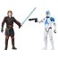 Комплект фигурок Anakin Skywalker и 501st Legion Clone Trooper MS02, из серии 'Star Wars' (Звездные войны), Hasbro [A5230] - A5230.jpg