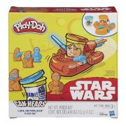 Набор для детского творчества с пластилином 'Звёздные Войны: Люк Скайуокер и R2-D2' (Star Wars: Luke Skywalker & R2-D2), из серии 'Баночкоголовые' (Can-Heads), Play-Doh/Hasbro [B2536]