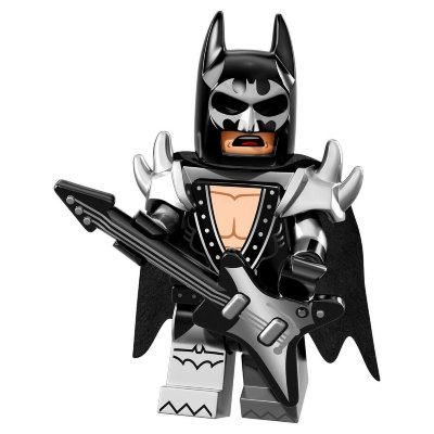 Минифигурка &#039;Бэтмен - рокзвезда&#039;, серия The Batman Movie, Lego Minifigures [71017-02] Минифигурка 'Бэтмен - рокзвезда', серия The Batman Movie, Lego Minifigures [71017-02]