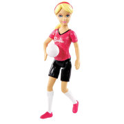Мини-кукла Барби 'Футболистка' из серии 'Кем быть?', 10 см, Barbie, Mattel [CBF86]