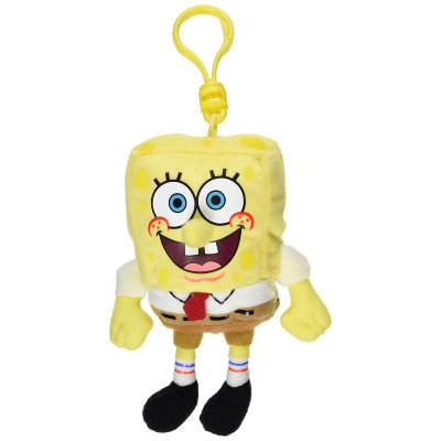 Мягкая игрушка-брелок &#039;Губка Боб&#039; (SpongeBob), 12 см, из серии &#039;Beanie Boo&#039;s&#039;, TY [40406] Мягкая игрушка-брелок 'Губка Боб' (SpongeBob), 12 см, из серии 'Beanie Boo's', TY [40406]