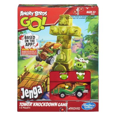 Настольная игра &#039;Разрушение башни&#039; (Tower Knockdown), Angry Birds Go! Jenga, Hasbro [A6437] Настольная игра 'Разрушение башни' (Tower Knockdown), Angry Birds Go! Jenga, Hasbro [A6437]