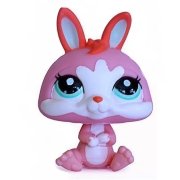 Одиночная зверюшка 2012 - розовый Зайчик, Littlest Pet Shop, Hasbro [38562]