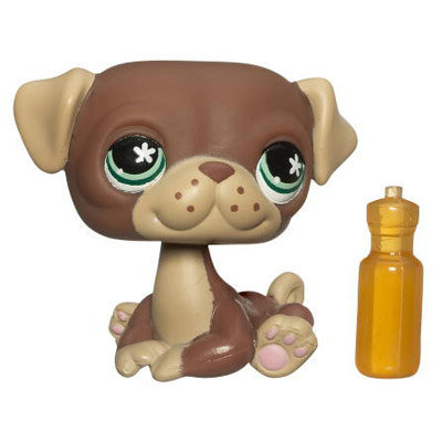 Одиночная зверюшка - Мопс, специальная серия, Littlest Pet Shop, Hasbro [91476/90376] Одиночная зверюшка - Мопс, специальная серия, Littlest Pet Shop, Hasbro [91476]