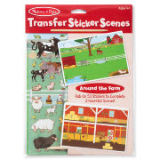 Набор 'Наклейки с фоном - Ферма', Transfer Sticker Scenes, Melissa & Doug [9531/19531]