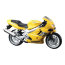 Модель мотоцикла Triumph TT600, 1:18, желтая, Bburago [18-51036Y] - 18-51036Y.jpg