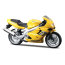 Модель мотоцикла Triumph TT600, 1:18, желтая, Bburago [18-51036Y] - 18-51036Ya.jpg