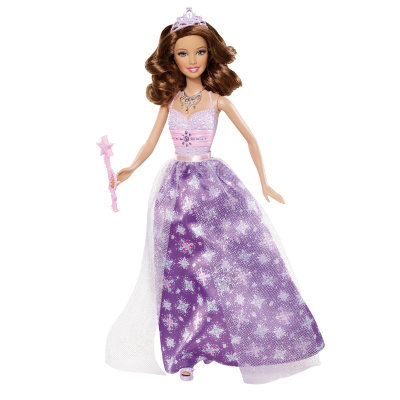 Кукла Барби &#039;Принцессы на вечеринке&#039;, в сиреневом платье, Barbie, Mattel [W2858] Кукла Барби 'Принцессы на вечеринке', в сиреневом платье, Barbie, Mattel [W2858]