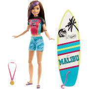 Шарнирная кукла Скиппер 'Сёрфинг', Barbie, Mattel [GHK36]