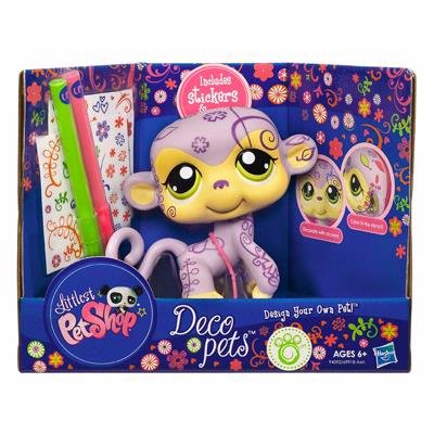 Набор 'Раскрась своего питомца' - Обезьянка, Littlest Pet Shop, Hasbro [94092] Набор 'Раскрась своего питомца' - Обезьянка, Littlest Pet Shop, Hasbro [94092]