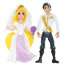 Набор мини-кукол 'Сказочная свадьба - Рапунцель и Принц Юджин' (Fairytail Wedding - Rapunzel & Prince Eugene), 10 см, из серии 'Принцессы Диснея', Mattel [BDJ70] - BDJ70.jpg