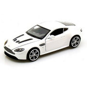 Модель автомобиля Aston Martin V12 Vantage, белая, 1:24, Mondo Motors [51154-w]