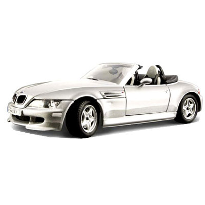 Модель автомобиля BMW M Roadster, 1:24, серебристая, из серии Bijoux Collezione, BBurago [18-22030] Модель автомобиля BMW M Roadster, 1:24, серебристая, из серии Bijoux Collezione, BBurago [18-22030]