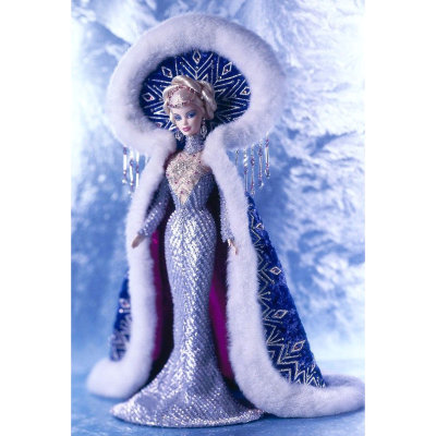 Кукла Барби 'Фантазийная Богиня Арктики от Боба Маки' (Fantasy Goddess of the Arctic Barbie by Bob Mackie), коллекционная, ограниченный выпуск, Mattel [50840] Кукла Барби 'Фантазийная Богиня Арктики от Боба Маки' (Fantasy Goddess of the Arctic Barbie by Bob Mackie), коллекционная, ограниченный выпуск, Mattel [50840]