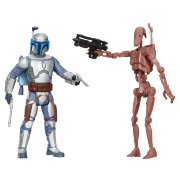 Комплект фигурок Jango Fett и Battle Droids MS03, из серии 'Star Wars' (Звездные войны), Hasbro [A5231]