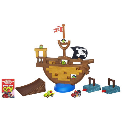Настольная игра &#039;Пиратский корабль&#039; (Pirate Pig Attack), Angry Birds Go! Jenga, Hasbro [A6439] Настольная игра 'Пиратский корабль' (Pirate Pig Attack), Angry Birds Go! Jenga, Hasbro [A6439]