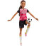Шарнирная кукла Barbie 'Футболистка', афроамериканка, из серии 'Безграничные движения' (Made-to-Move), Mattel [FCX82] - Шарнирная кукла Barbie 'Футболистка', афроамериканка, из серии 'Безграничные движения' (Made-to-Move), Mattel [FCX82]