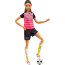 Шарнирная кукла Barbie 'Футболистка', афроамериканка, из серии 'Безграничные движения' (Made-to-Move), Mattel [FCX82] - Шарнирная кукла Barbie 'Футболистка', афроамериканка, из серии 'Безграничные движения' (Made-to-Move), Mattel [FCX82]