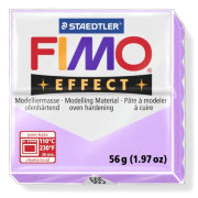 Полимерная глина FIMO Effect Pastel Lilac, пастельно-лиловая, 56г, FIMO [8020-605]