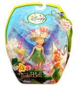 Феечка Tinker Bell 9 см, Динь-динь, Disney Fairies, Playmates [74551]