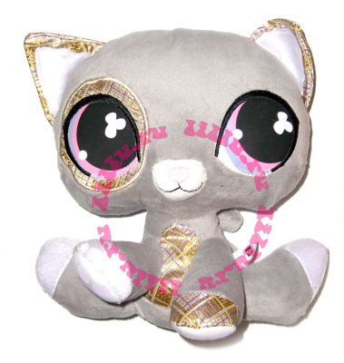 Мягкая игрушка Серый Котёнок, Littlest Pet Shop [65043] Мягкая игрушка Серый Котёнок, Littlest Pet Shop [65043]