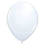 Воздушные шарики белые, 10 шт, Everts [45701]