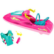 Игровой набор 'Гидроцикл', из серии 'Camping Fun', Barbie, Mattel [DYX08]