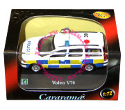 Модель полицейского автомобиля Volvo V70 1:72, Cararama [171XND-16]