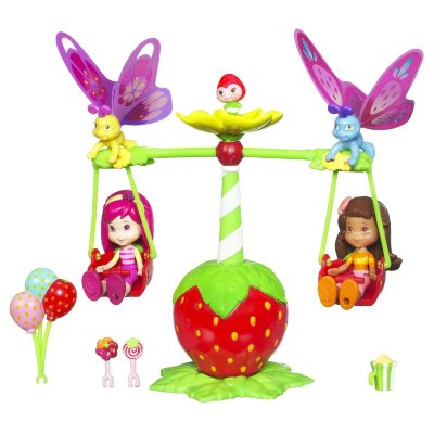 Игровой набор 'Карусель в парке' с куклами Малинкой и Апельсинчиком 8 см, Strawberry Shortcake, Hasbro [19278] Игровой набор 'Карусель в парке' с куклами Малинкой и Апельсинчиком 8 см, Strawberry Shortcake, Hasbro [19278]