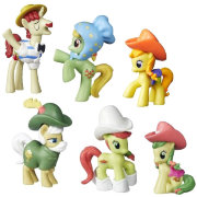 * Набор из 6 мини-пони серии 'Яблочная Аллея', My Little Pony [B2071-set]