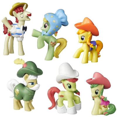 * Набор из 6 мини-пони серии &#039;Яблочная Аллея&#039;, My Little Pony [B2071-set] Набор из 6 мини-пони серии 'Яблочная Аллея', My Little Pony [B2071-set]