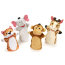 Набор мягких игрушек на руку 'Друзья из зоопарка', 4шт., Melissa&Doug [9081] - 9081-1.jpg