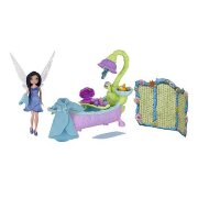 Игровой набор 'Ванная комната' с куклой-феечкой Silvermist (Серебрянка), 12 см, Disney Fairies, Jakks Pacific [22371]