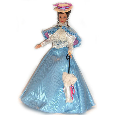 Кукла Барби &#039;Девушки Гибсона&#039; (Gibson Girl Barbie) из серии &#039;Великие Эры&#039;, коллекционная Mattel [3702] Кукла Барби 'Девушки Гибсона' (Gibson Girl Barbie) из серии 'Великие Эры', коллекционная Mattel [3702]