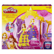 Набор для детского творчества с пластилином 'Бутик 'Дизайнер платьев Принцесс', из серии 'Принцессы Диснея', Play-Doh Plus, Hasbro [A2592]
