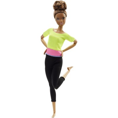 Шарнирная кукла Barbie, из серии &#039;Безграничные движения&#039; (Made-to-Move), Mattel [DHL83] Шарнирная кукла Barbie, из серии 'Безграничные движения' (Made-to-Move), Mattel [DHL83]