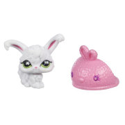 Игрушка Littlest Pet Shop - Сладкая парочка- Ангорский кролик с тапочком [64930]