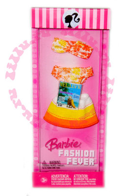 Одежда для Barbie &#039;Бикини и юбка&#039; из серии &#039;Энергия моды&#039; [L0688] Одежда для Barbie "Бикини и юбка" из серии "Энергия моды" [L0688]