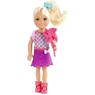 Кукла &#039;Челси с вертушкой&#039; (Chelsea), из серии &#039;Челси и друзья&#039;, Barbie, Mattel [BDG41] Кукла 'Челси с вертушкой' (Chelsea), из серии 'Челси и друзья', Barbie, Mattel [BDG41]