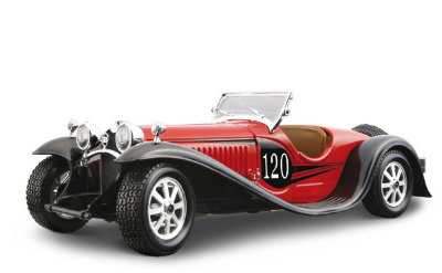 Сборная модель автомобиля Bugatti &#039;&#039;Type 55&#039;&#039; (1932) 1:24, BBurago [18-25035] Сборная модель автомобиля Bugatti ''Type 55'' (1932) 1:24, BBurago [18-25035]