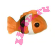 Набор 'Оранжевая рыбка-клоун G40 - ластик из мешка', Ластики-Фантастики (Gomu), серия 1, Moose [18168-092]