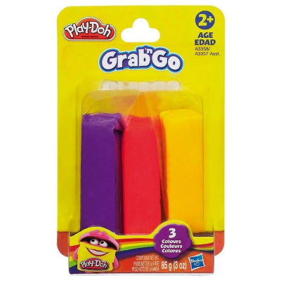 Набор пластилина 85г, 3 цвета, Play-Doh, Hasbro [A3358] Набор пластилина 85г, 3 цвета, Play-Doh, Hasbro [A3358]