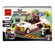 Конструктор 'Полицейский автомобиль с радаром' из серии 'Police (Полиция)', Brick [125]