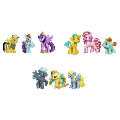 Комплект из трех наборов с 9 мини-пони, серия 4, My Little Pony [A0266set4] Комплект из трех наборов с 9 мини-пони, серия 4, My Little Pony [A0266set4]