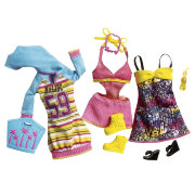 Одежда, обувь и аксессуары для Барби 'Каникулы в Малибу', из серии 'Мода', Barbie [X7856]