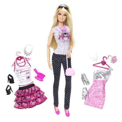 Кукла Барби с дополнительными нарядами, Barbie, Mattel [BFW21] Кукла Барби с дополнительными нарядами, Barbie, Mattel [BFW21]