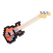 Конструктор 'Басс-гитара' из серии 'Музыкальные инструменты', nanoblock [NBC-051]